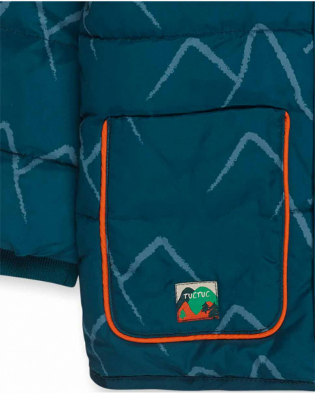 Parka verte garçon Trecking Time Parka verte garçon Trecking Time