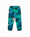 Pantalon molleton vert pour garçon Trecking Time Pantalon molleton vert pour garçon Trecking Time