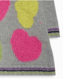 Robe en maille grise pour fille Robot Maker Robe en maille grise pour fille Robot Maker