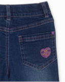 Pantalon en jean bleu pour fille Robot Maker Pantalon en jean bleu pour fille Robot Maker