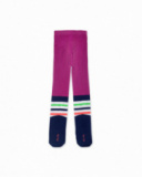 Collants lilas pour fille Robot Maker Collants lilas pour fille Robot Maker