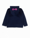 Veste en peluche bleue pour les filles Robot Maker Veste en peluche bleue pour les filles Robot Maker