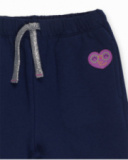 Pantalon peluche fille Robot Maker bleu Pantalon peluche fille Robot Maker bleu