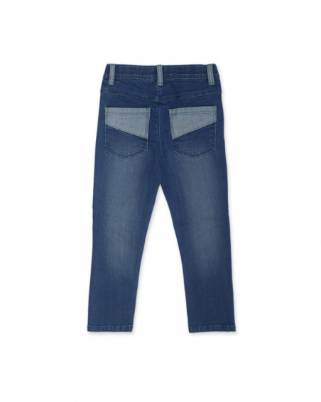 Pantalon denim bleu Robot Maker Pantalon denim bleu Robot Maker