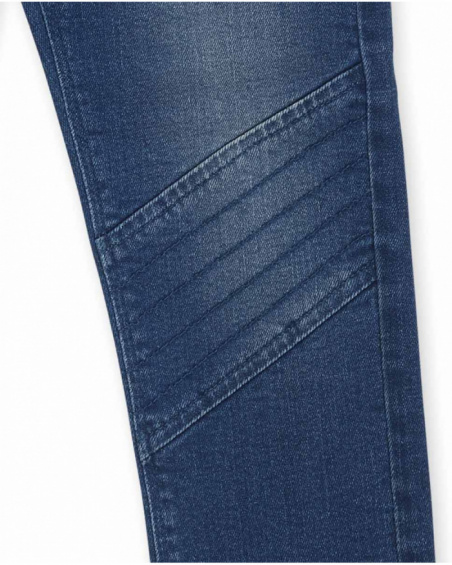 Pantalon denim bleu Robot Maker Pantalon denim bleu Robot Maker