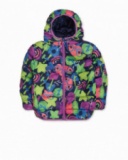 Parka matelassée rose fille Robot Maker Parka matelassée rose fille Robot Maker