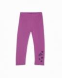 Legging en maille lilas pour fille Robot Maker Legging en maille lilas pour fille Robot Maker