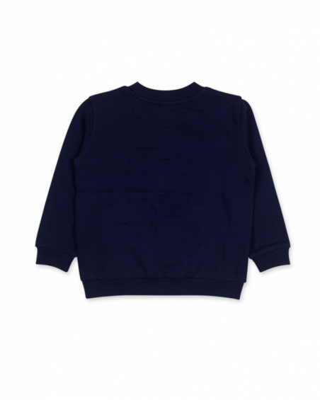 Veste polaire bleue pour garçon Robot Maker Veste polaire bleue pour garçon Robot Maker