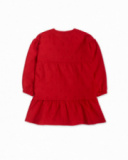 Robe en maille rouge pour fille Besties Robe en maille rouge pour fille Besties