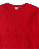 Robe en maille rouge pour fille Besties Robe en maille rouge pour fille Besties