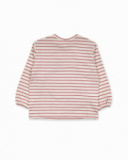 T-shirt blanc en maille pour fille Besties T-shirt blanc en maille pour fille Besties