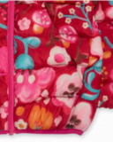 Parka matelassée rouge pour fille Besties Parka matelassée rouge pour fille Besties