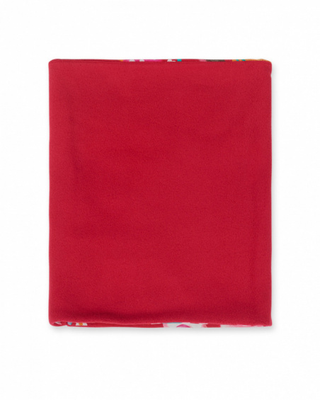 Collier à pois rouge pour fille Besties Collier à pois rouge pour fille Besties