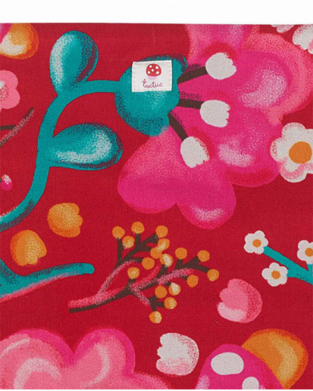 Collier à pois rouge pour fille Besties Collier à pois rouge pour fille Besties