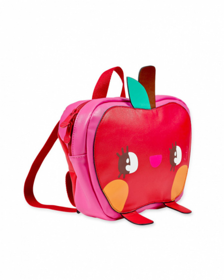 Sac à dos pomme rouge fille Besties