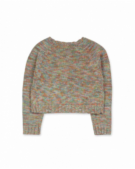 Veste tricot rose pour fille Cattitude Veste tricot rose pour fille Cattitude