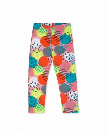Legging rose fille Cattitude Legging rose fille Cattitude