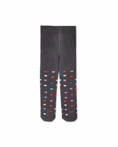 Collants noirs pour fille Cattitude Collants noirs pour fille Cattitude