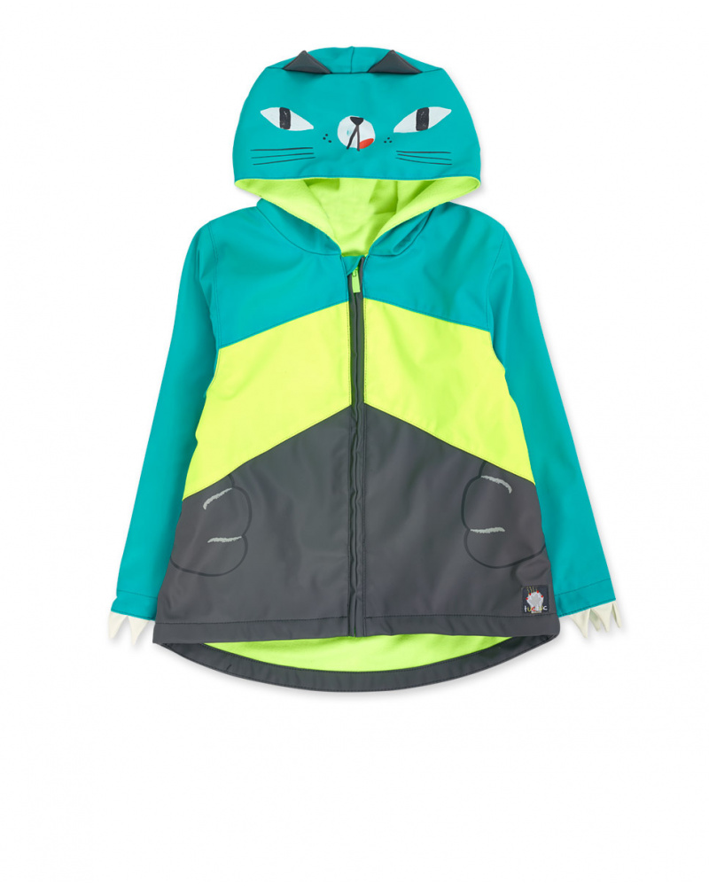 Trench gris garçon Cattitude