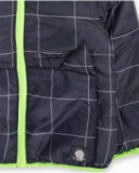 Parka réversible noir jaune Cattitude Parka réversible noir jaune Cattitude