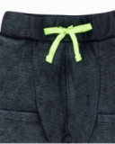 Pantalon gris en maille pour garçon Cattitude Pantalon gris en maille pour garçon Cattitude