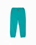 Pantalon peluche bleu garçon Cattitude Pantalon peluche bleu garçon Cattitude