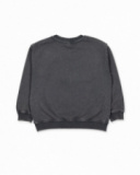 Sweat molleton gris Cattitude pour garçon. Sweat molleton gris Cattitude pour garçon.