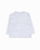 T-shirt en maille blanc pour garçon Cattitude T-shirt en maille blanc pour garçon Cattitude
