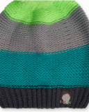 Bonnet et col en tricot bleu vert pour garçon Cattitude Bonnet et col en tricot bleu vert pour garçon Cattitude