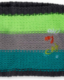 Bonnet et col en tricot bleu vert pour garçon Cattitude Bonnet et col en tricot bleu vert pour garçon Cattitude