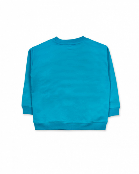 Sweat molleton bleu pour garçon Big Hugs Sweat molleton bleu pour garçon Big Hugs