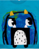 Sweat molleton bleu pour garçon Big Hugs Sweat molleton bleu pour garçon Big Hugs