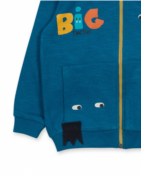 Veste polaire bleue garçon Big Hugs