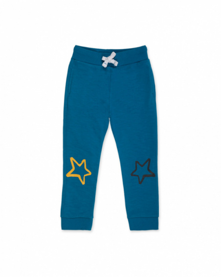 Pantalon peluche bleu garçon Big Hugs Pantalon peluche bleu garçon Big Hugs
