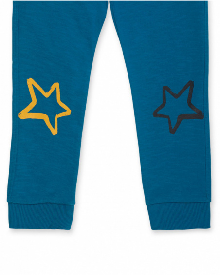 Pantalon peluche bleu garçon Big Hugs Pantalon peluche bleu garçon Big Hugs
