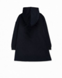 Robe peluche noire pour fille Big Hugs Robe peluche noire pour fille Big Hugs