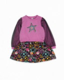 Robe peluche en tulle rose pour fille Big Hugs Robe peluche en tulle rose pour fille Big Hugs