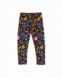Legging en peluche noir pour filles Big Hugs Legging en peluche noir pour filles Big Hugs