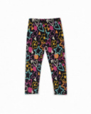 Legging en peluche noir pour filles Big Hugs Legging en peluche noir pour filles Big Hugs