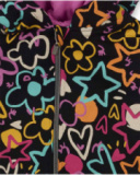 Doudoune fille Big Hugs noire en peluche Doudoune fille Big Hugs noire en peluche