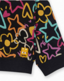 Doudoune fille Big Hugs noire en peluche Doudoune fille Big Hugs noire en peluche