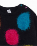 Pull en maille noir fille Big Hugs Pull en maille noir fille Big Hugs
