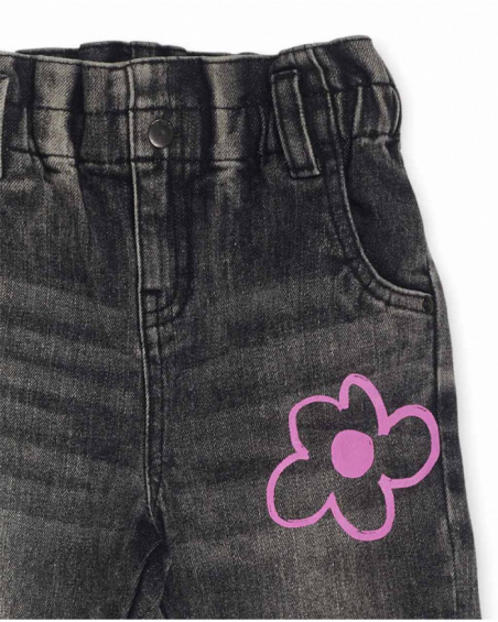 Pantalon en jean gris fille Big Hugs Pantalon en jean gris fille Big Hugs