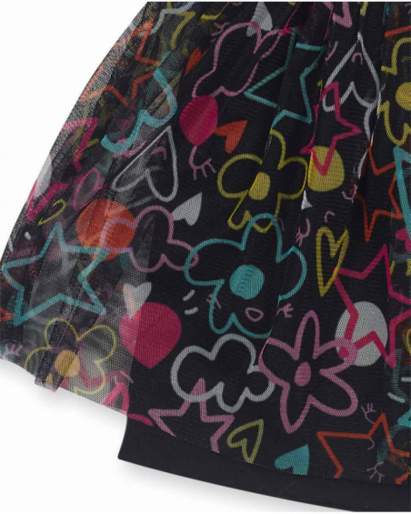 Jupe noire fantaisie pour fille Big Hugs Jupe noire fantaisie pour fille Big Hugs