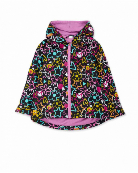 Trench noir pour fille Big Hugs Trench noir pour fille Big Hugs