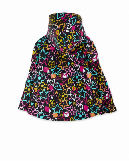 Trench noir pour fille Big Hugs Trench noir pour fille Big Hugs