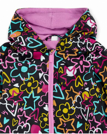 Trench noir pour fille Big Hugs Trench noir pour fille Big Hugs