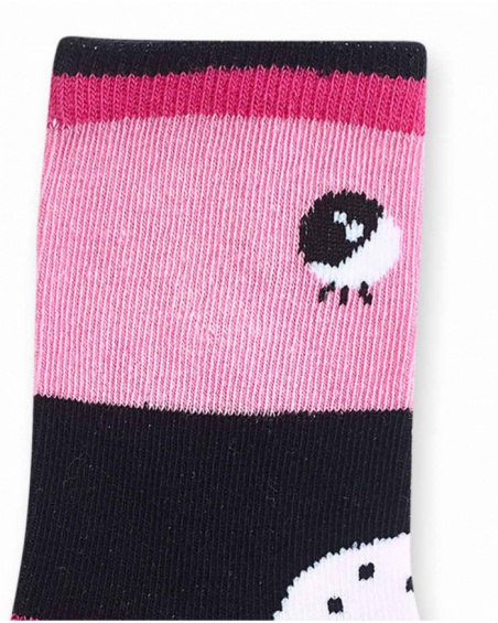 Lot de 2 chaussettes roses pour fille Big Hugs Lot de 2 chaussettes roses pour fille Big Hugs