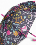 Parapluie imprimé noir pour fille Big Hugs Parapluie imprimé noir pour fille Big Hugs