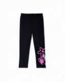 Legging noir en maille fille Big Hugs Legging noir en maille fille Big Hugs